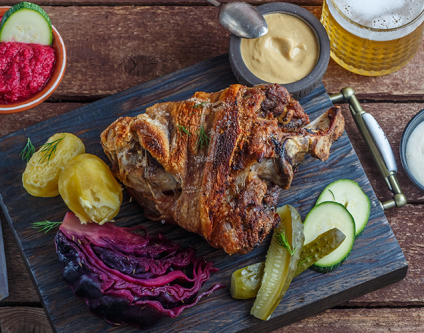 Mi: Schweinefleisch in Joghurtsoße